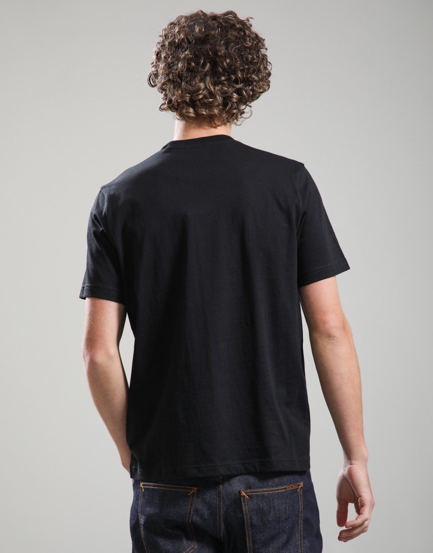 Paul Smith Regular Fit In A Row T-Shirt Black