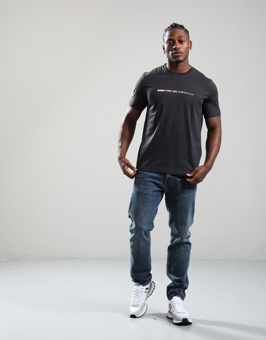 Paul Smith Chain Regular Fit T-Shirt 76 Slate