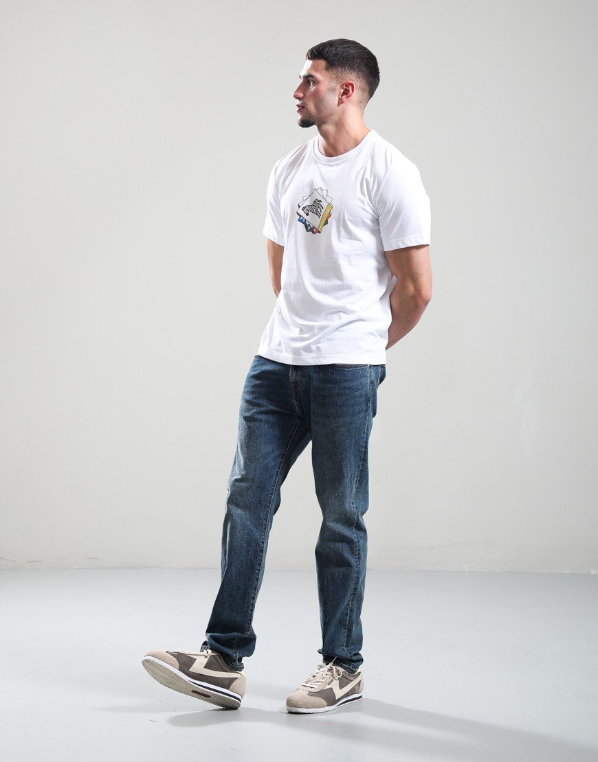 Paul Smith Zebra Regular Fit T-Shirt 01 White