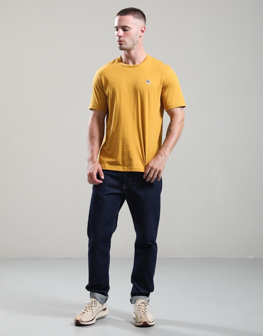 Paul Smith Regular Fit Zebra T-Shirt 14C Ochre