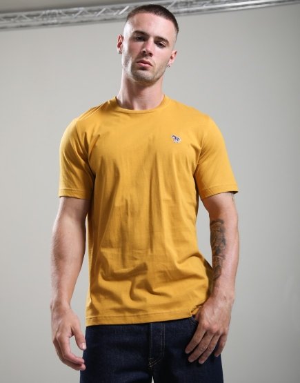 Paul Smith Regular Fit Zebra T-Shirt 14C Ochre