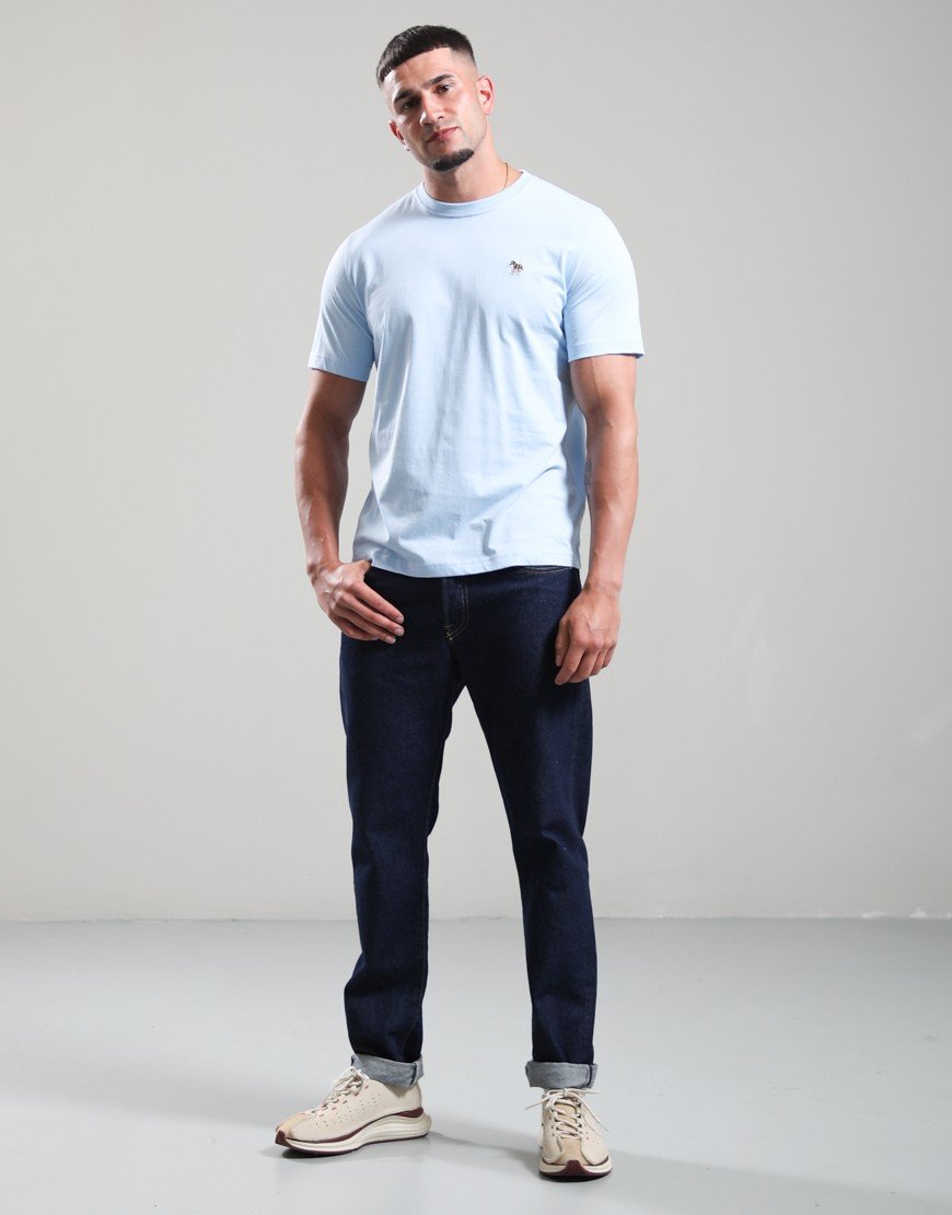 Paul Smith Regular Fit Zebra T-Shirt 41E Light Blue
