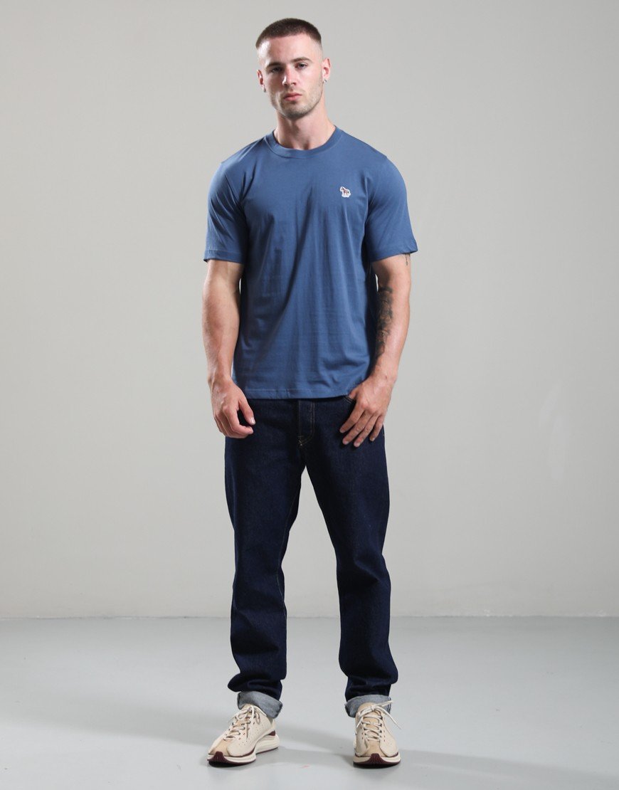 Paul Smith Regular Fit Zebra T-Shirt 46E Indigo