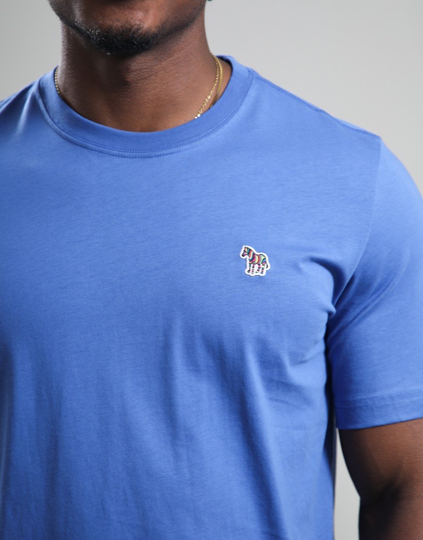 Paul Smith Regular Fit Zebra T-Shirt Blue 44M