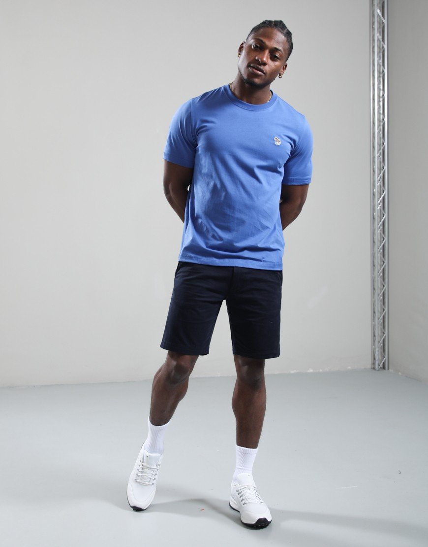 Paul Smith Regular Fit Zebra T-Shirt Blue 44M