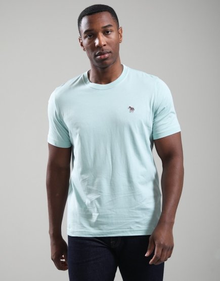 Paul Smith Regular Fit Zebra T-Shirt Green 30D