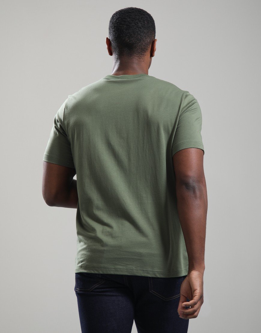 Paul Smith Regular Fit Zebra T-Shirt Green 35E