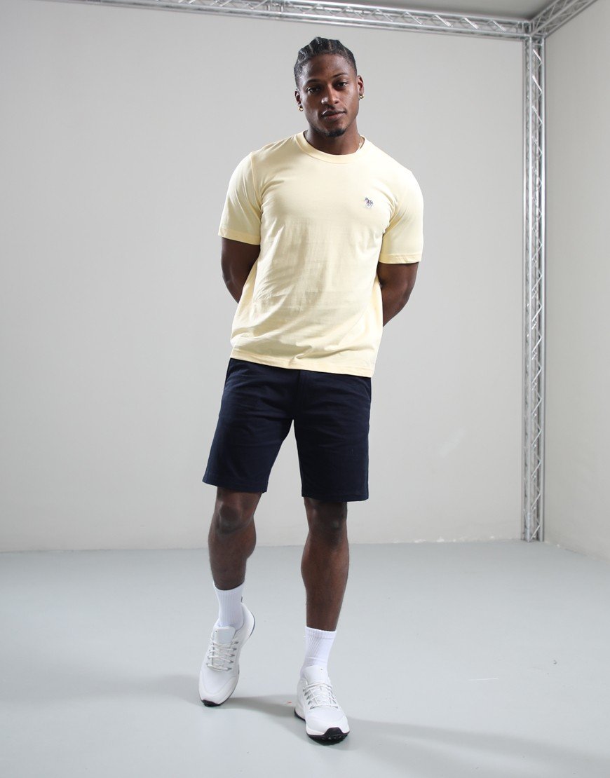 Paul Smith Regular Fit Zebra T-Shirt Yellow 10A