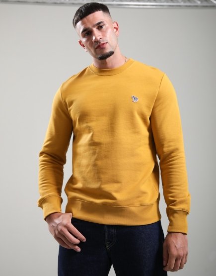 Paul Smith Zebra Logo Sweatshirt 14D Ochre
