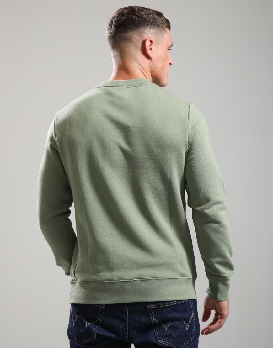Paul Smith Zebra Logo Sweatshirt 34C Greyish Green
