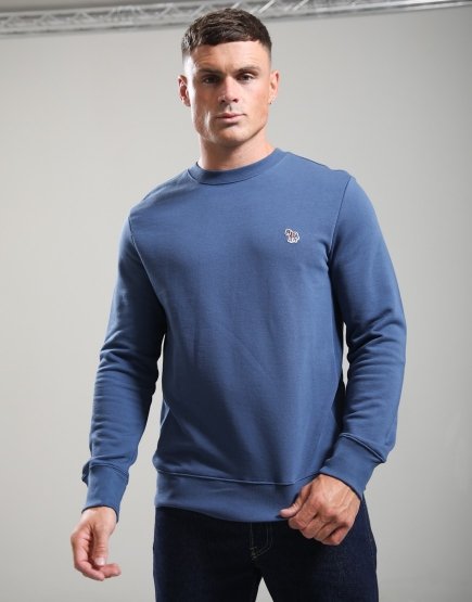 Paul Smith Zebra Logo Sweatshirt 46D Indigo