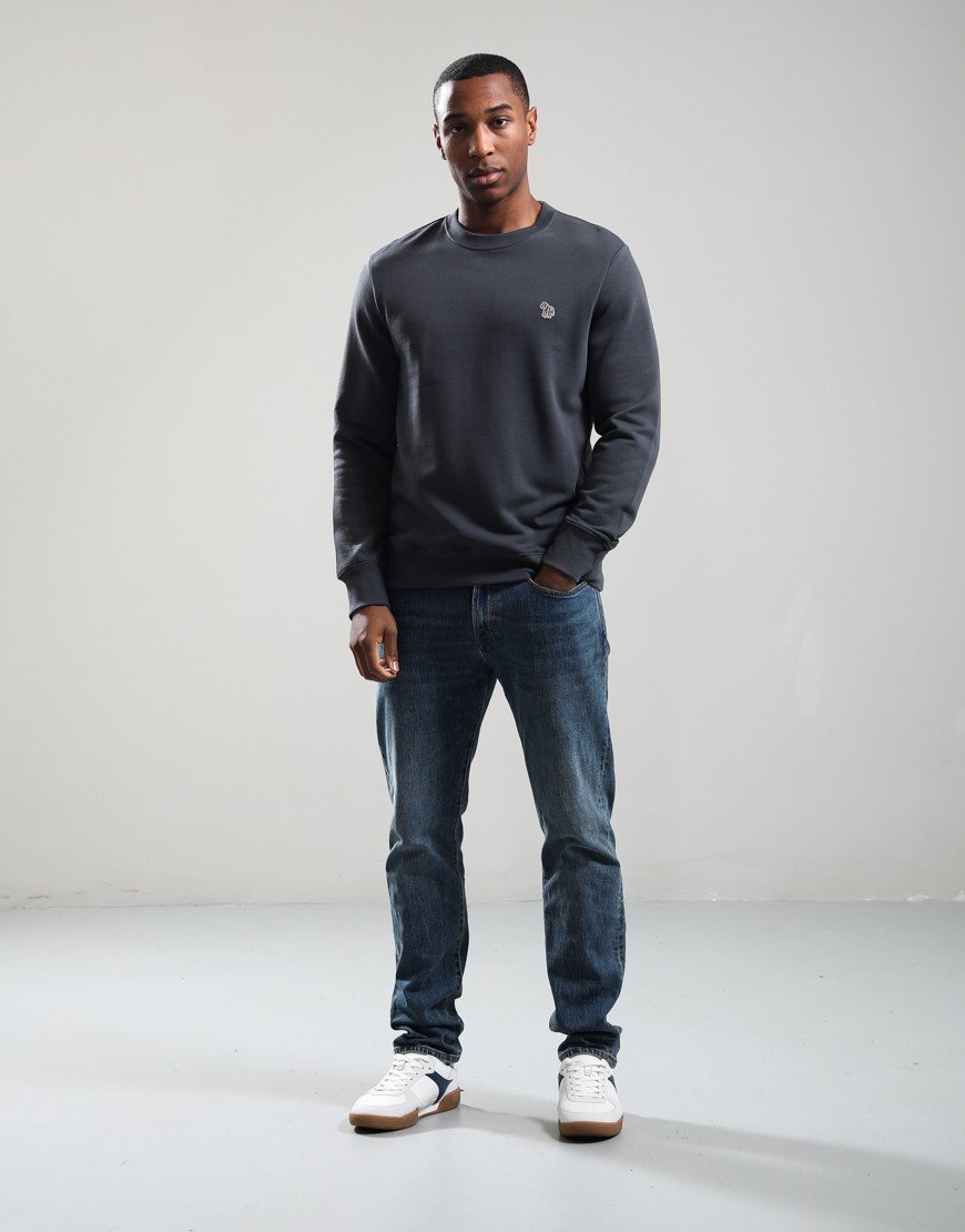 Paul Smith Regular Fit Sweat Zebra 76A Slate