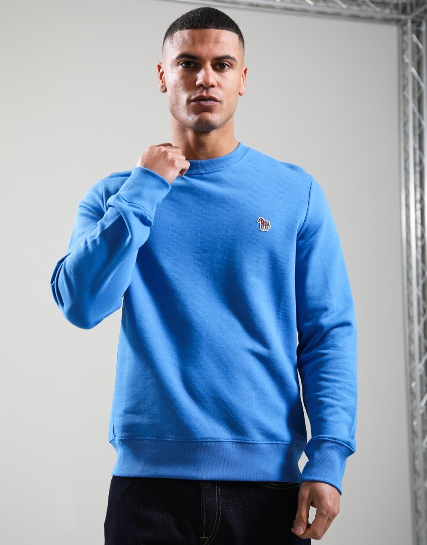 Paul Smith Zebra Logo Sweatshirt Cobalt Blue