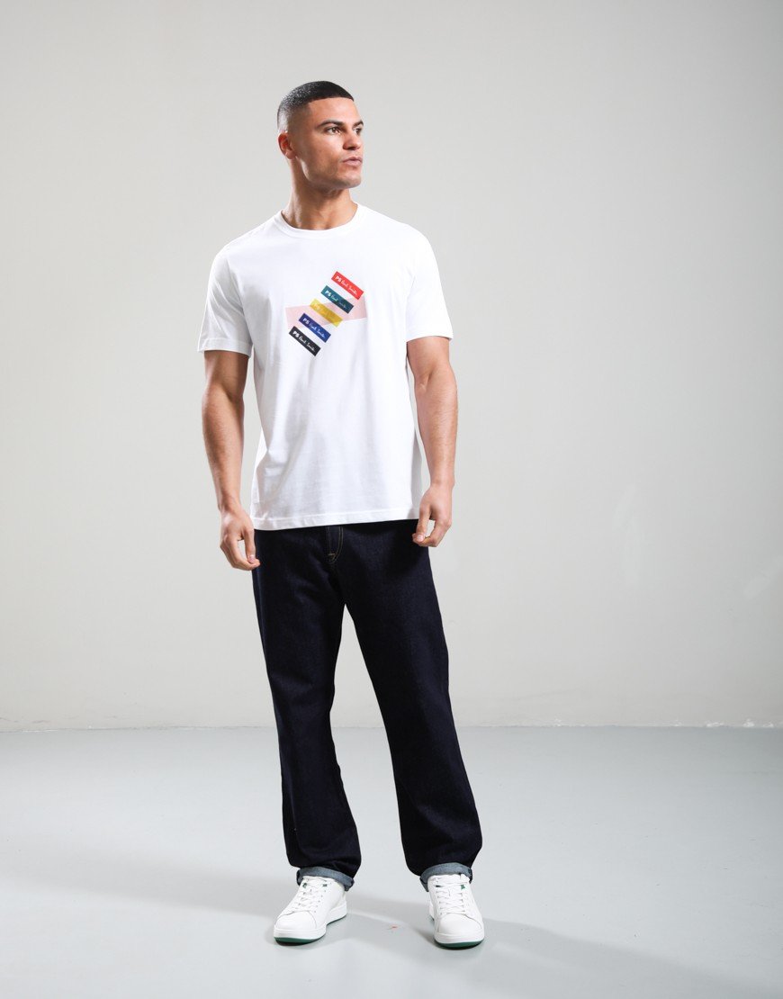 Paul Smith Barcode T-Shirt White