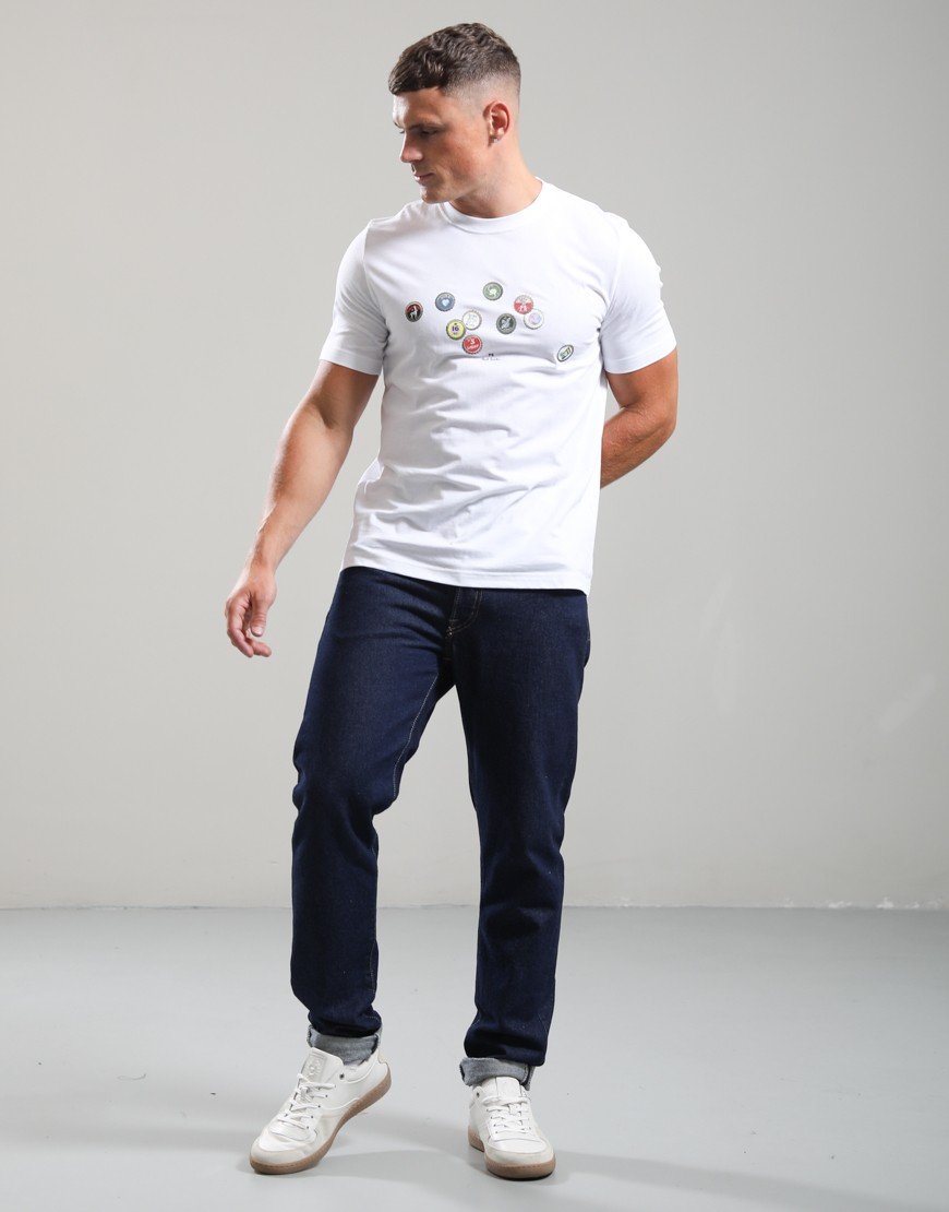 Paul Smith Bottle Tops T-Shirt White