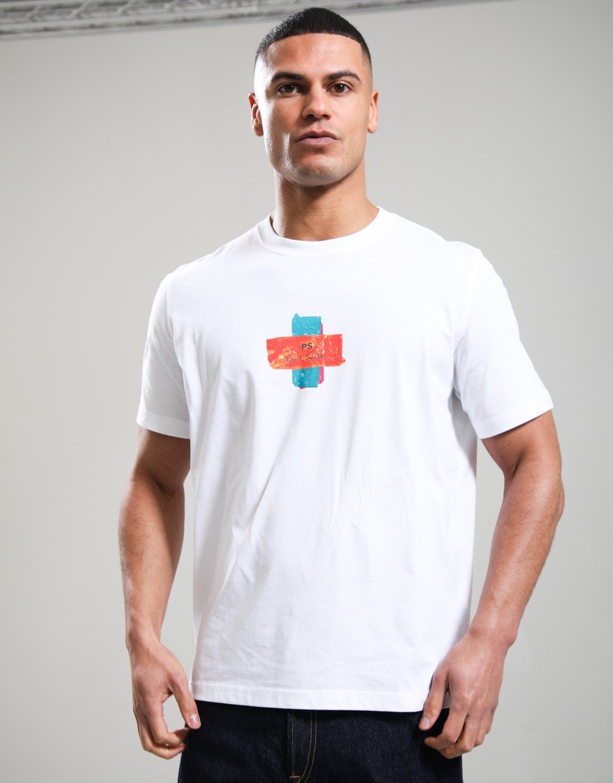 Paul Smith Cross T-Shirt White