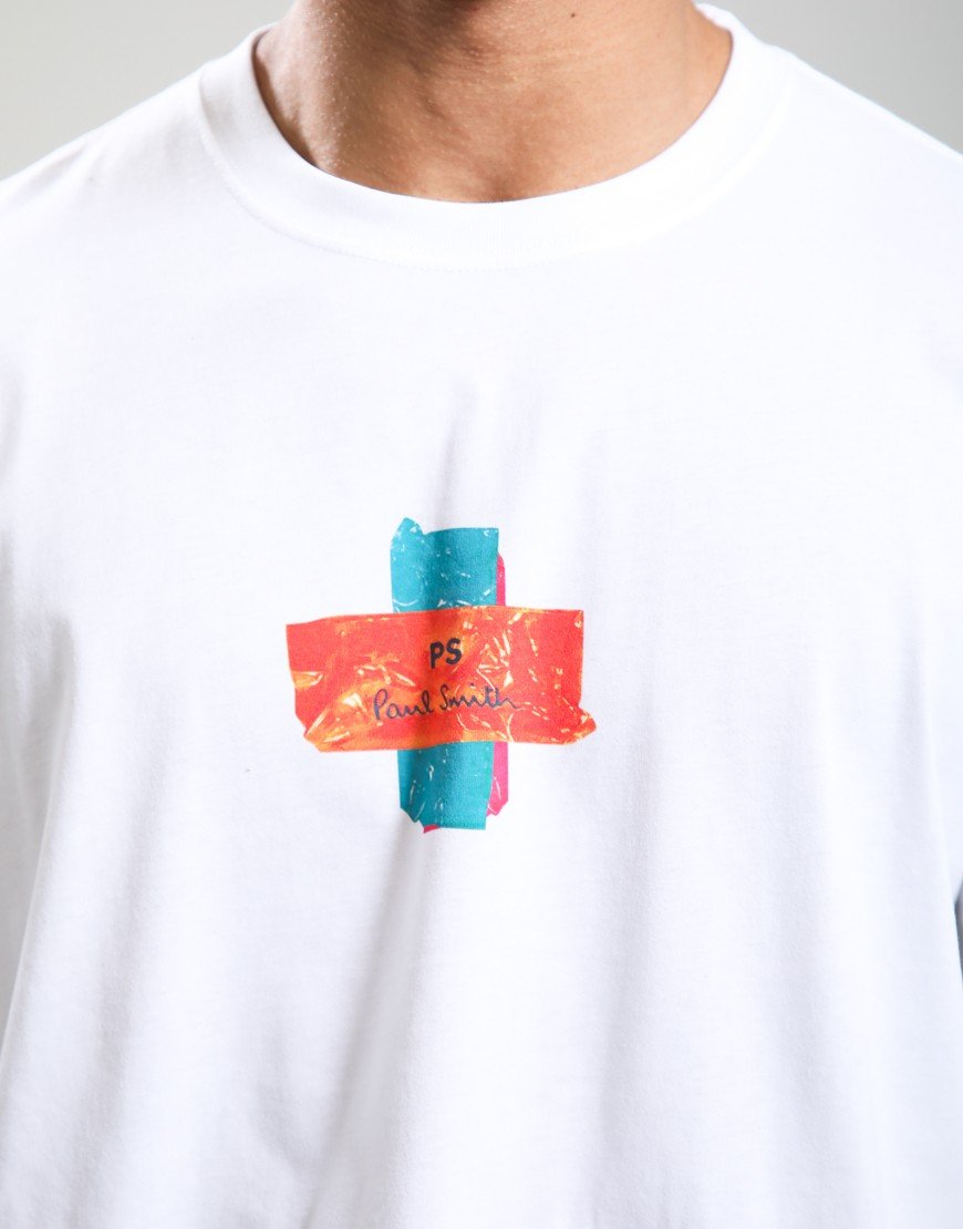 Paul Smith Cross T-Shirt White
