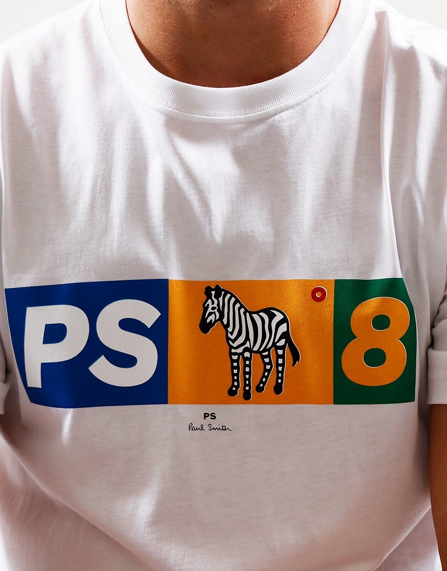 Paul Smith Ps8 Regular Fit T-Shirt 01 White