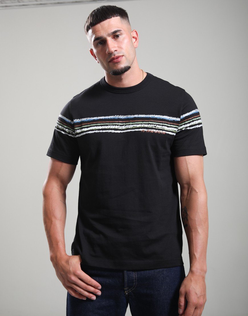Paul Smith Stripe T-Shirt 79 Black
