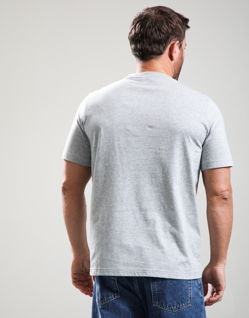 Paul Smith Stripe Regular Fit T-Shirt Grey Melange