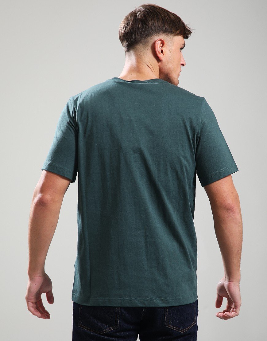 Paul Smith Regular Fit Zebra T-Shirt 37D Petrol Green