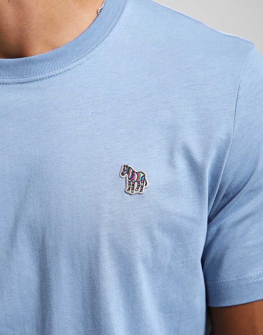 Paul Smith Regular Fit Zebra T-Shirt 43D Greyish Blue