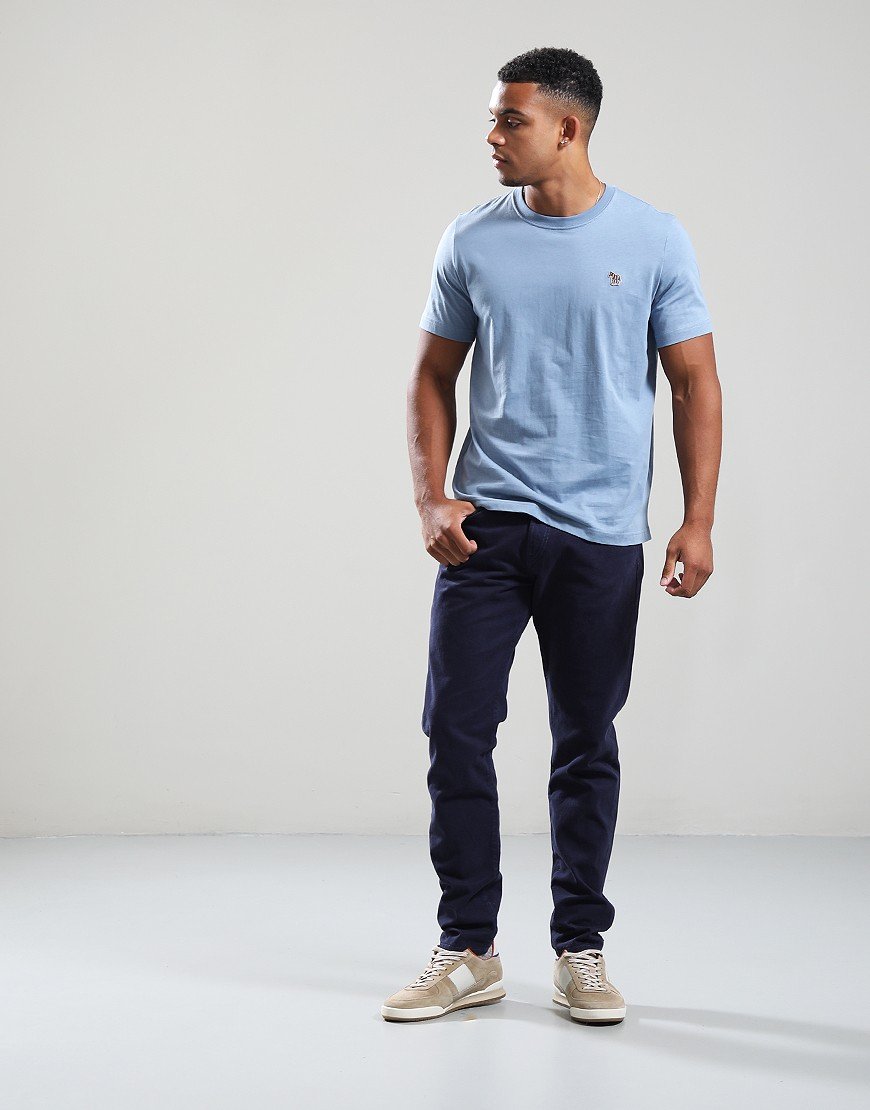 Paul Smith Regular Fit Zebra T-Shirt 43D Greyish Blue