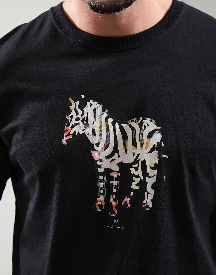 Paul Smith Zebra Large Regular Fit T-Shirt 79 Black