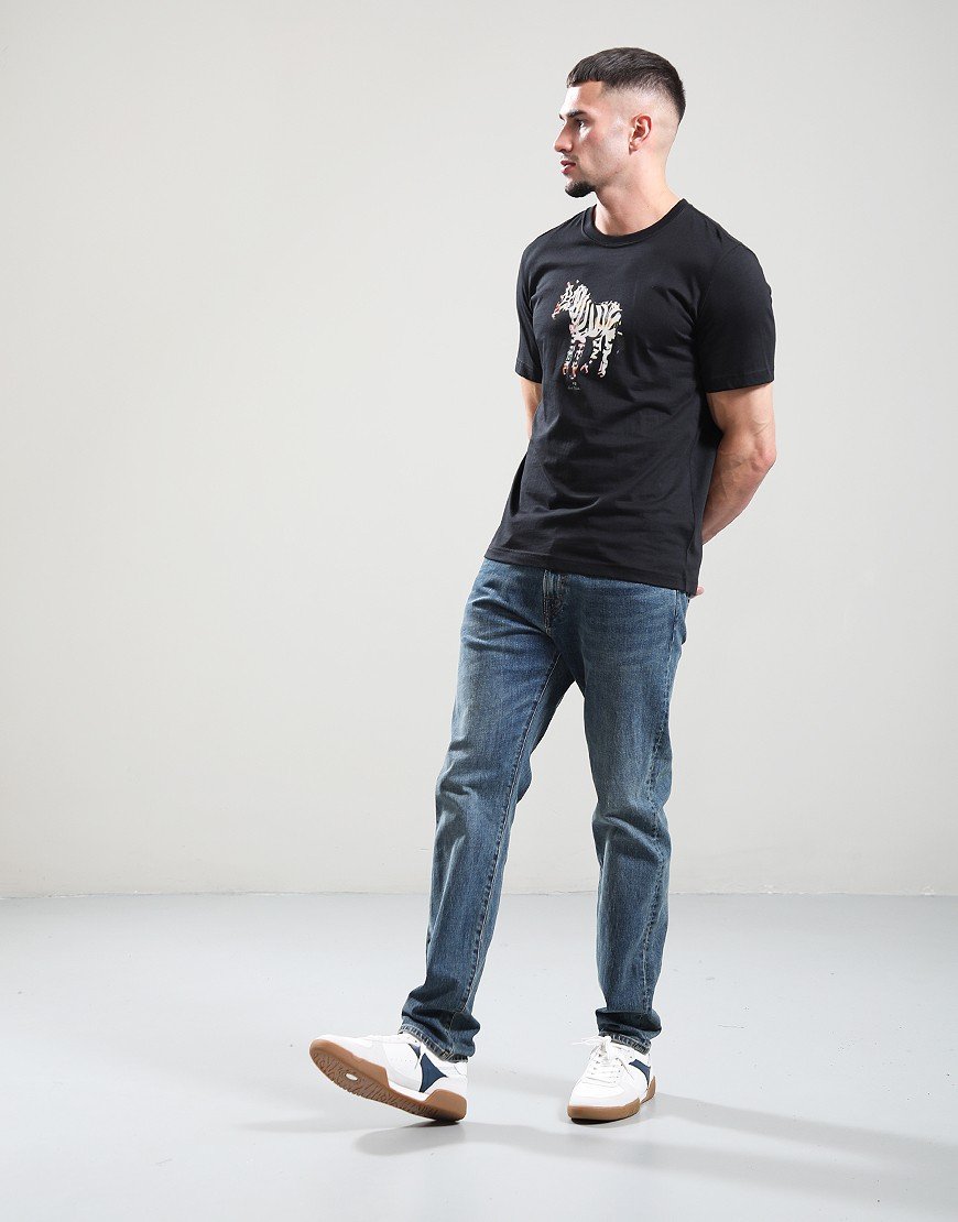 Paul Smith Zebra Large Regular Fit T-Shirt 79 Black