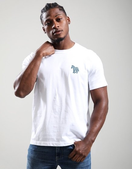 Paul Smith Zebra Small T-Shirt 01 White
