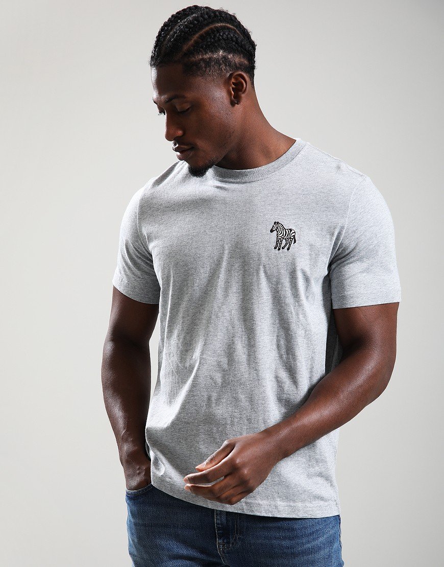 Paul Smith Zebra Small T-Shirt 72 Grey Melange