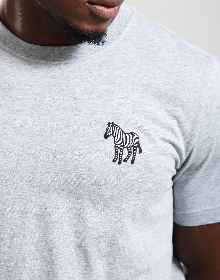 Paul Smith Zebra Small T-Shirt 72 Grey Melange