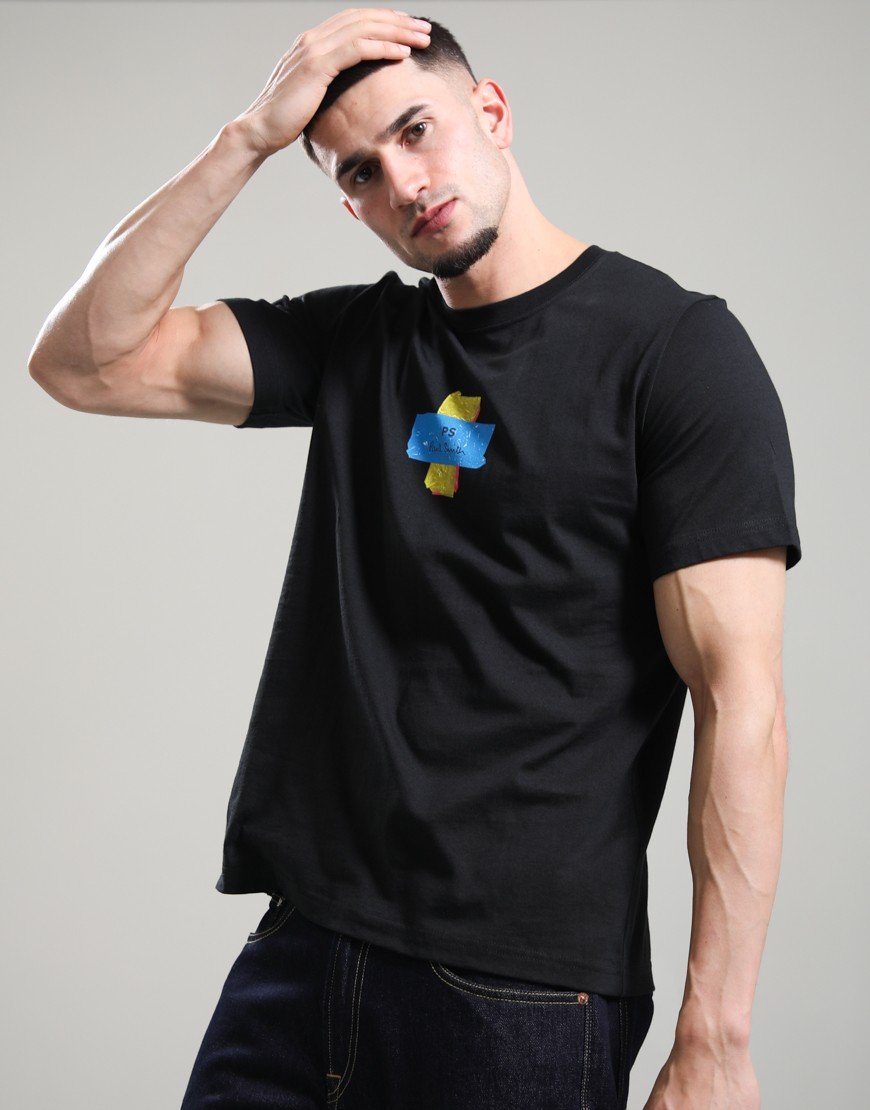 Paul Smith Cross T-Shirt Black