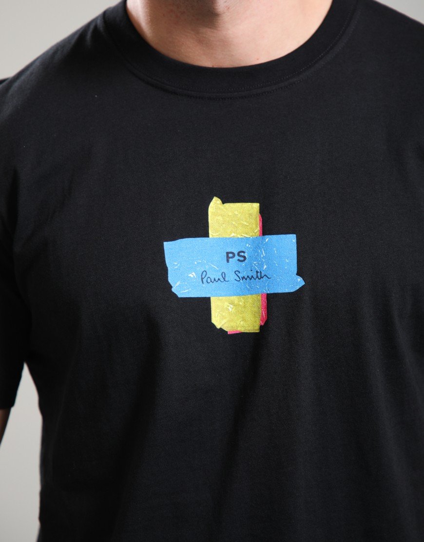Paul Smith Cross T-Shirt Black