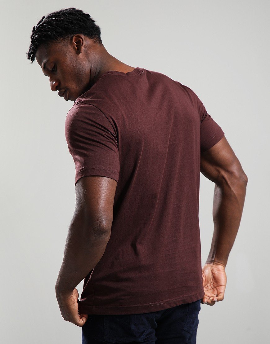 Paul Smith Regular Fit Zebra T-Shirt 29B Dark Red