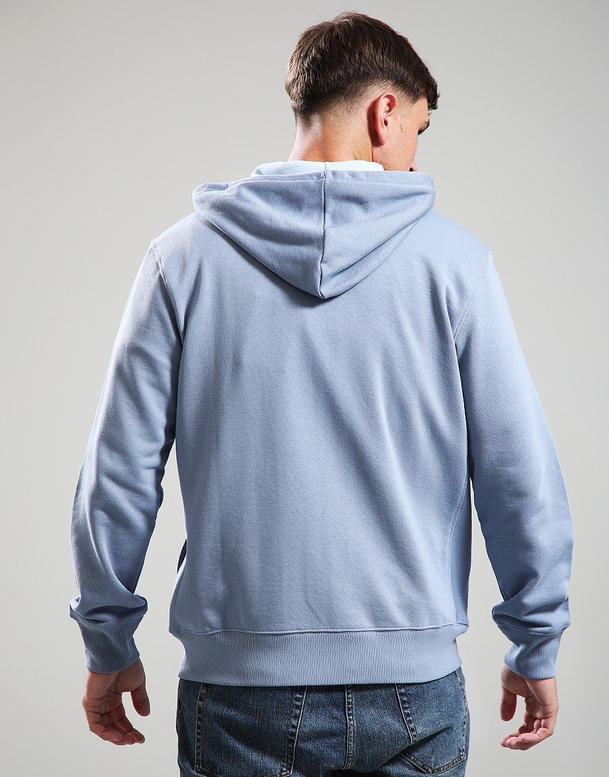 Paul Smith Zip Front Zebra Hoodie 43G Greyish Blue