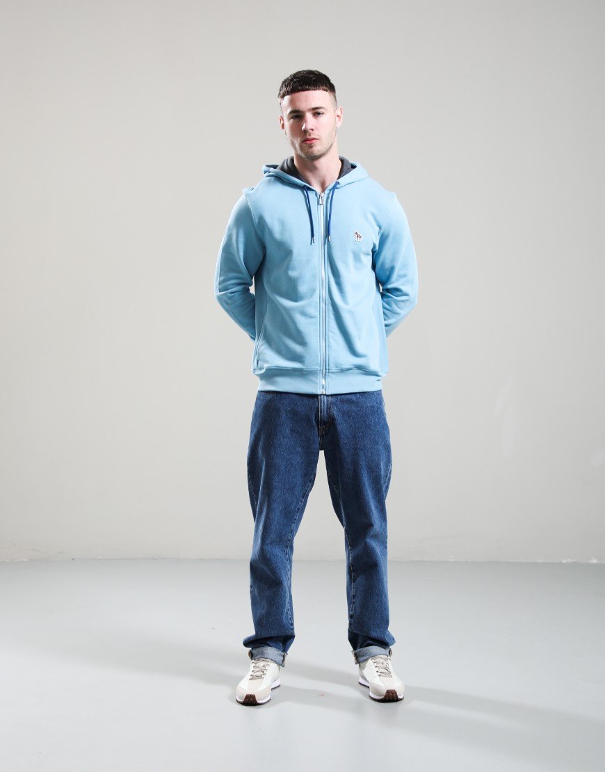 Paul Smith Zip Front Zebra Hoodie 43H