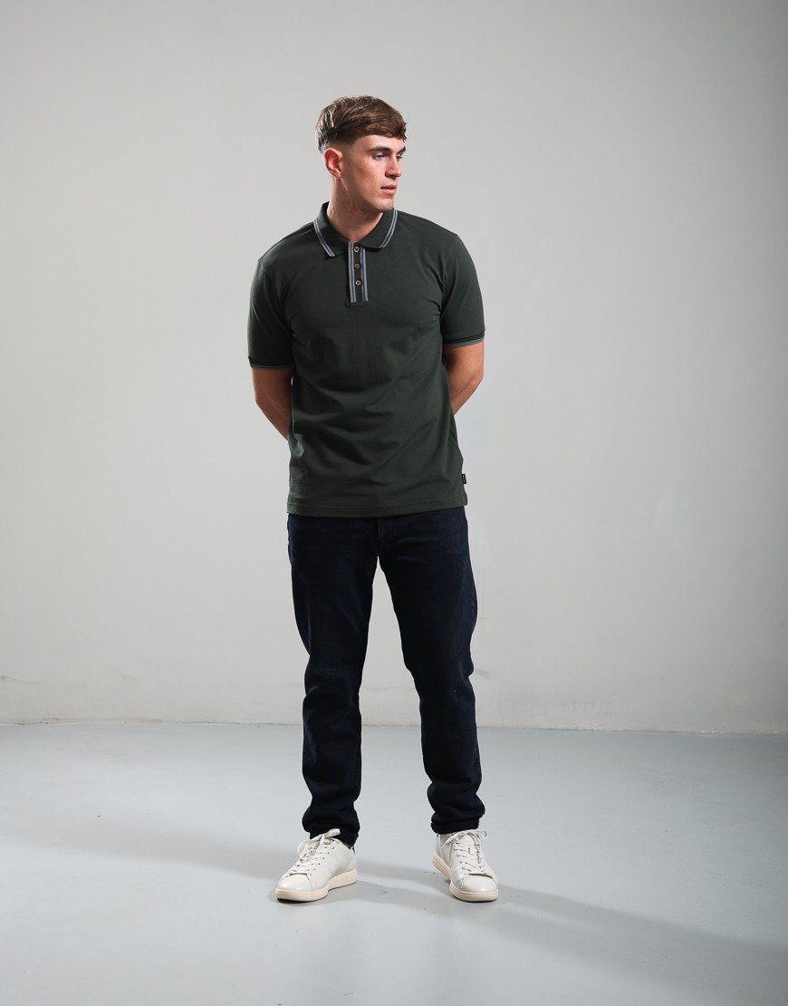 Paul Smith Regular Fit Polo Shirt Bottle Green