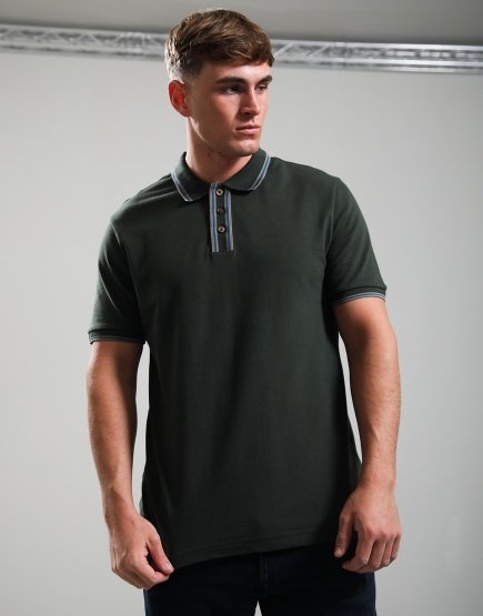 Paul Smith Regular Fit Polo Shirt Bottle Green