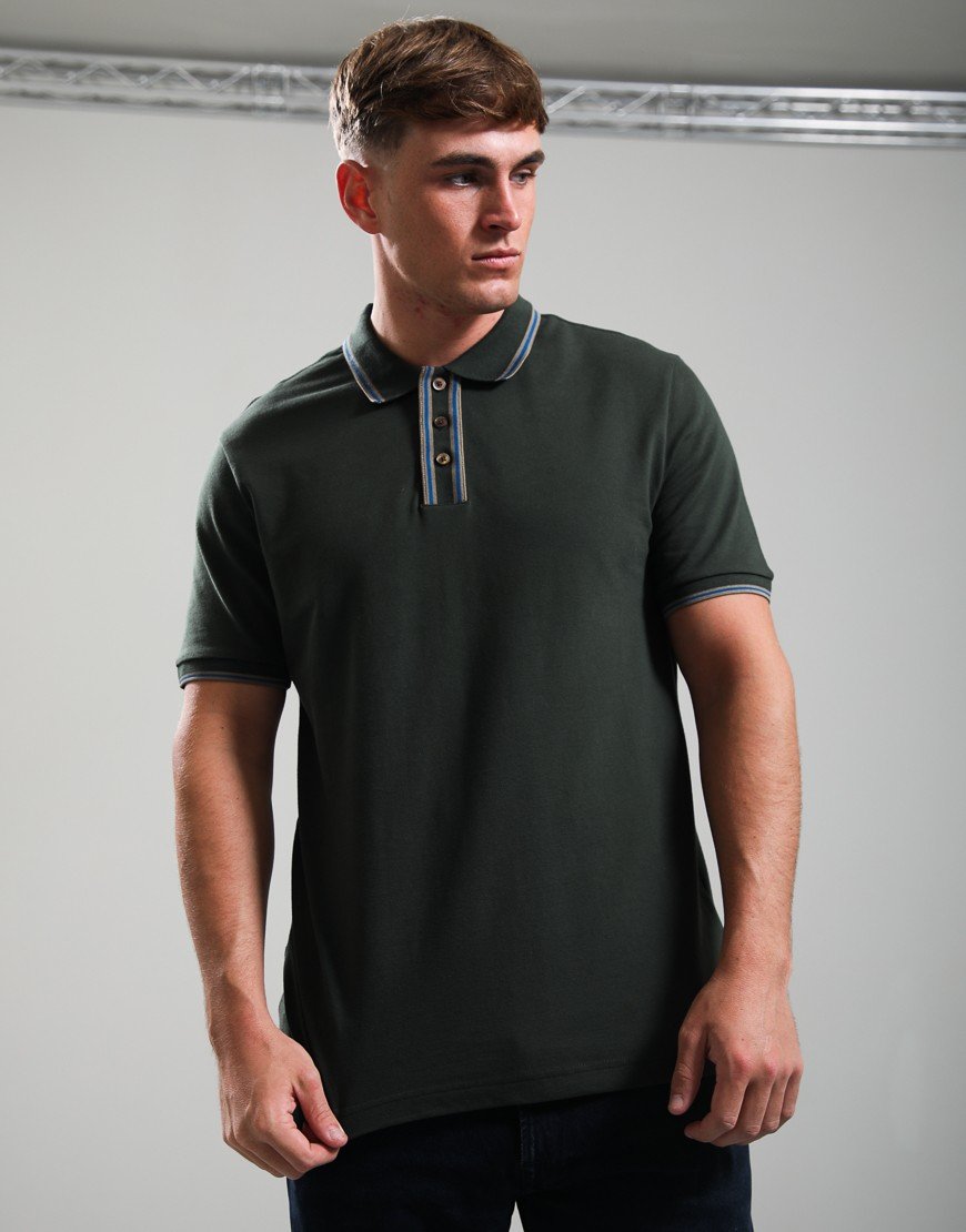 Paul Smith Regular Fit Polo Shirt Bottle Green