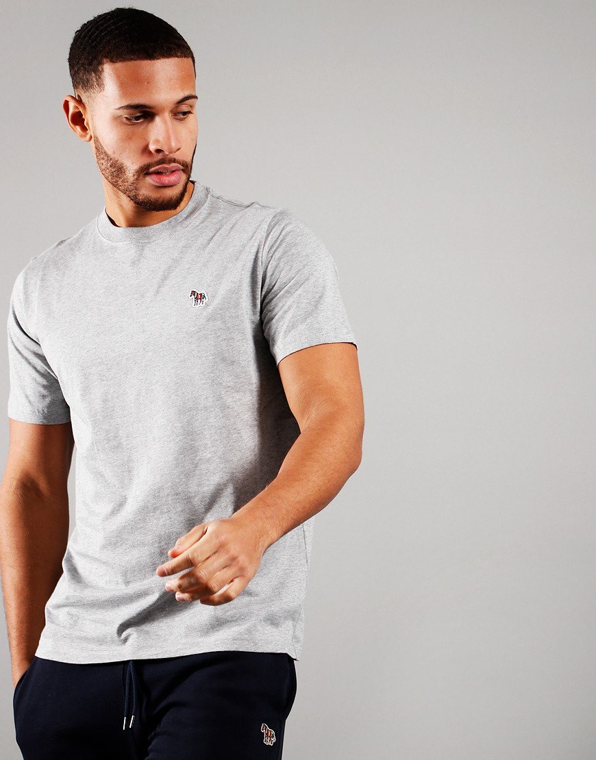 Paul Smith Zebra Logo T-Shirt Grey 