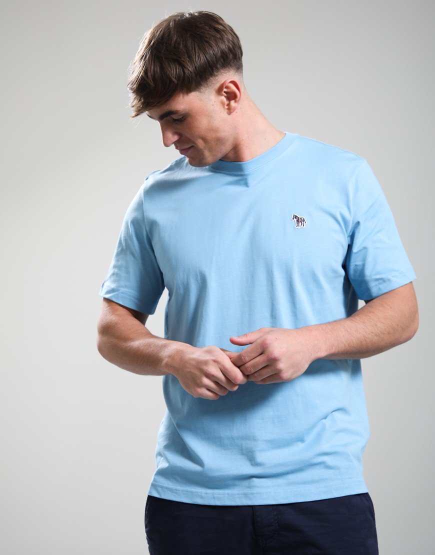 Paul Smith Regular Fit Zebra T-Shirt 43H Blue