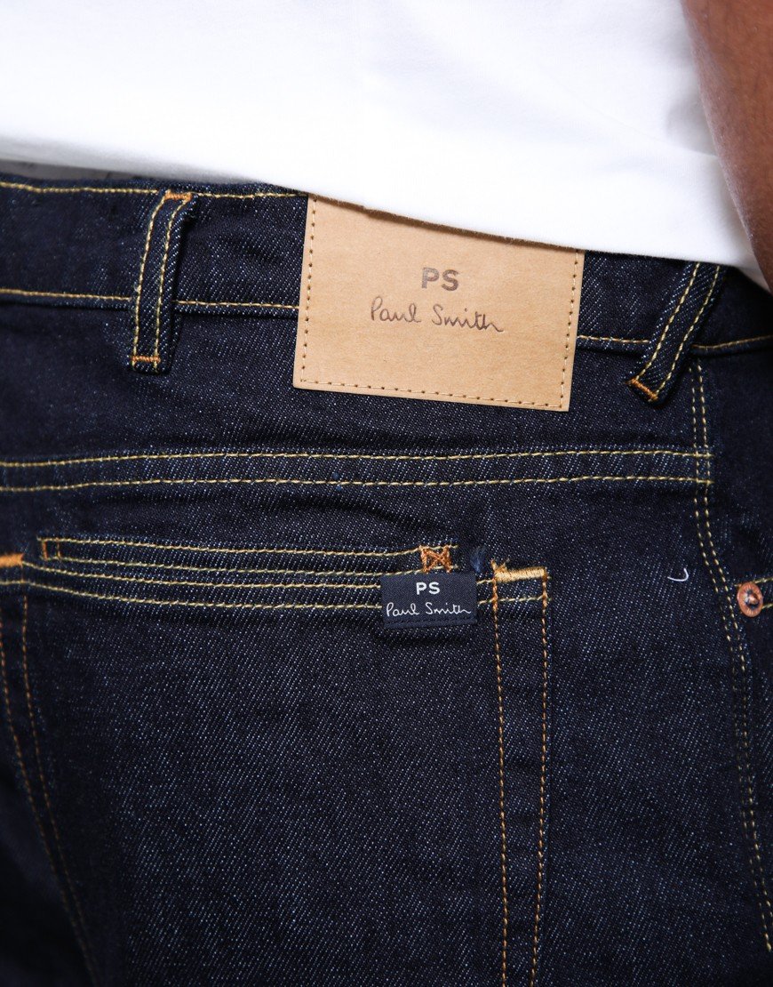 Paul Smith Relaxed Taper Fit Jean Rinsed Wash