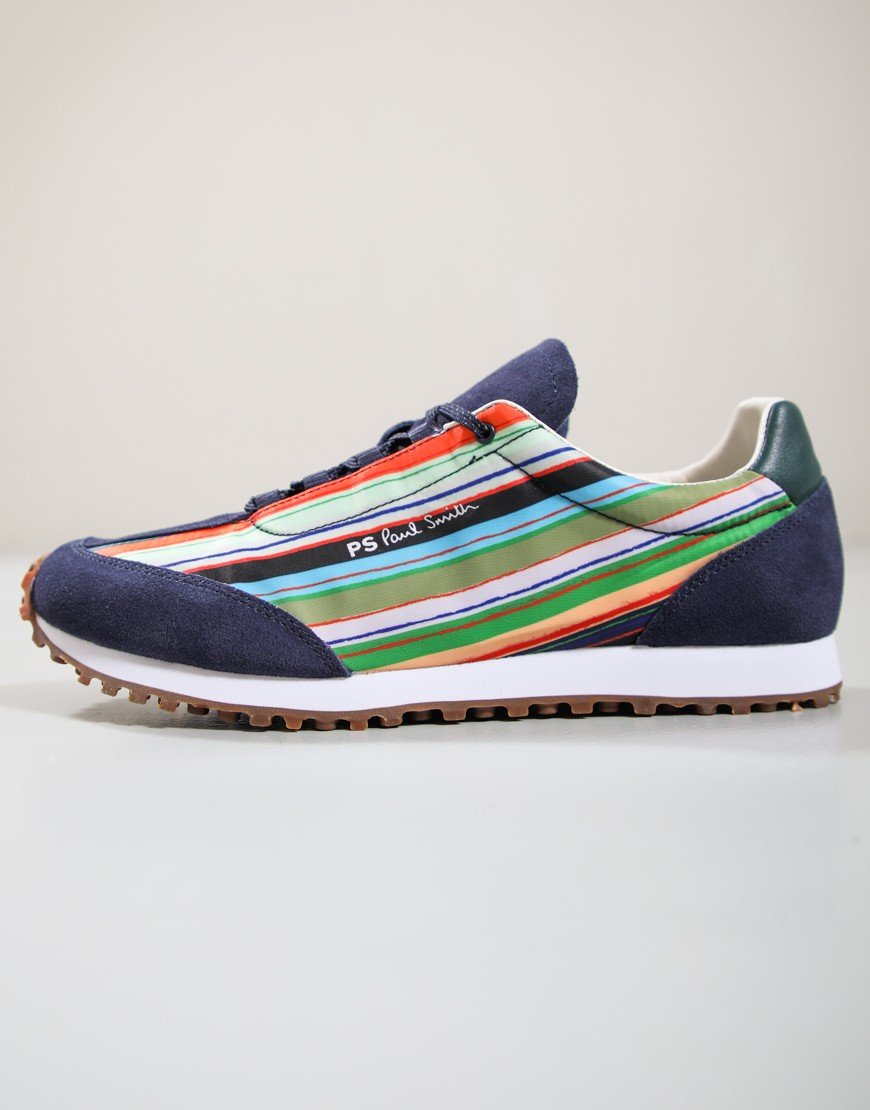 Paul Smith Senso Trainers Stripe Print