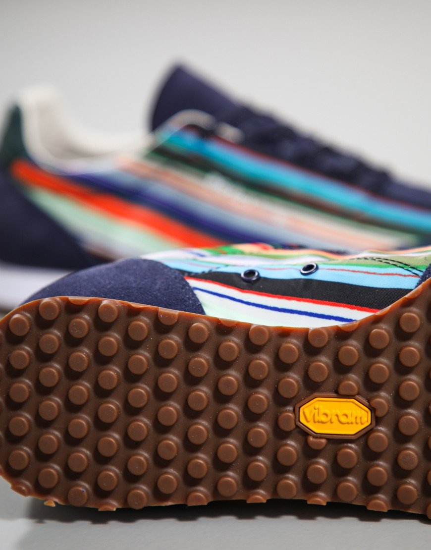 Paul Smith Senso Trainers Stripe Print