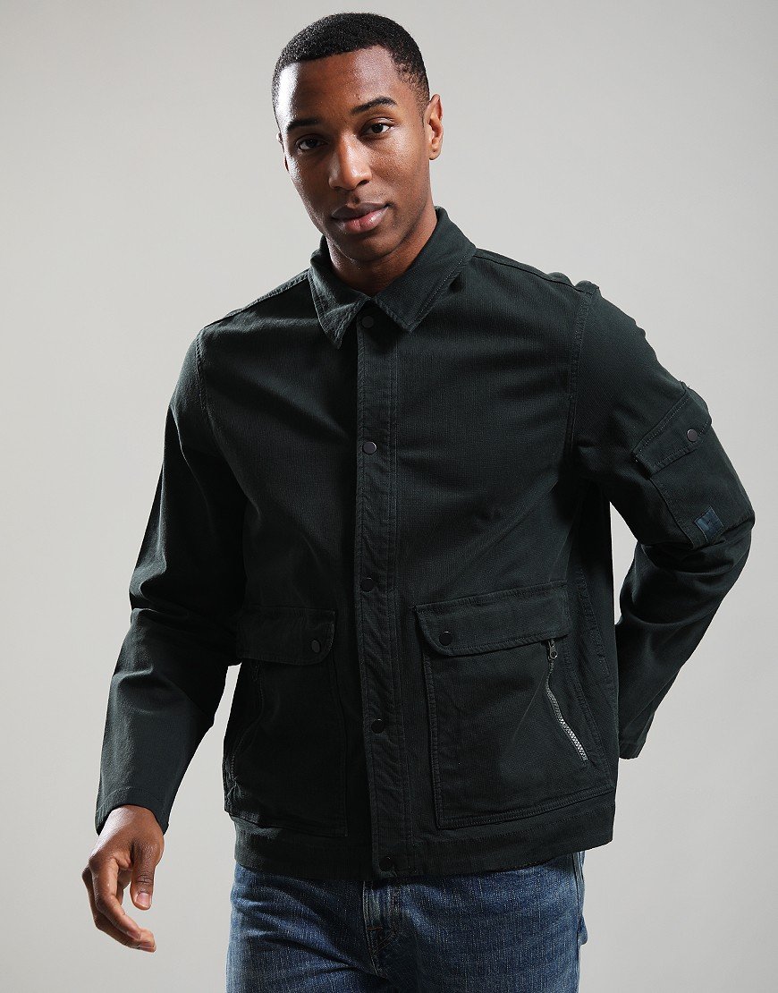 Paul Smith Shirt Jacket 38 Bottle Green