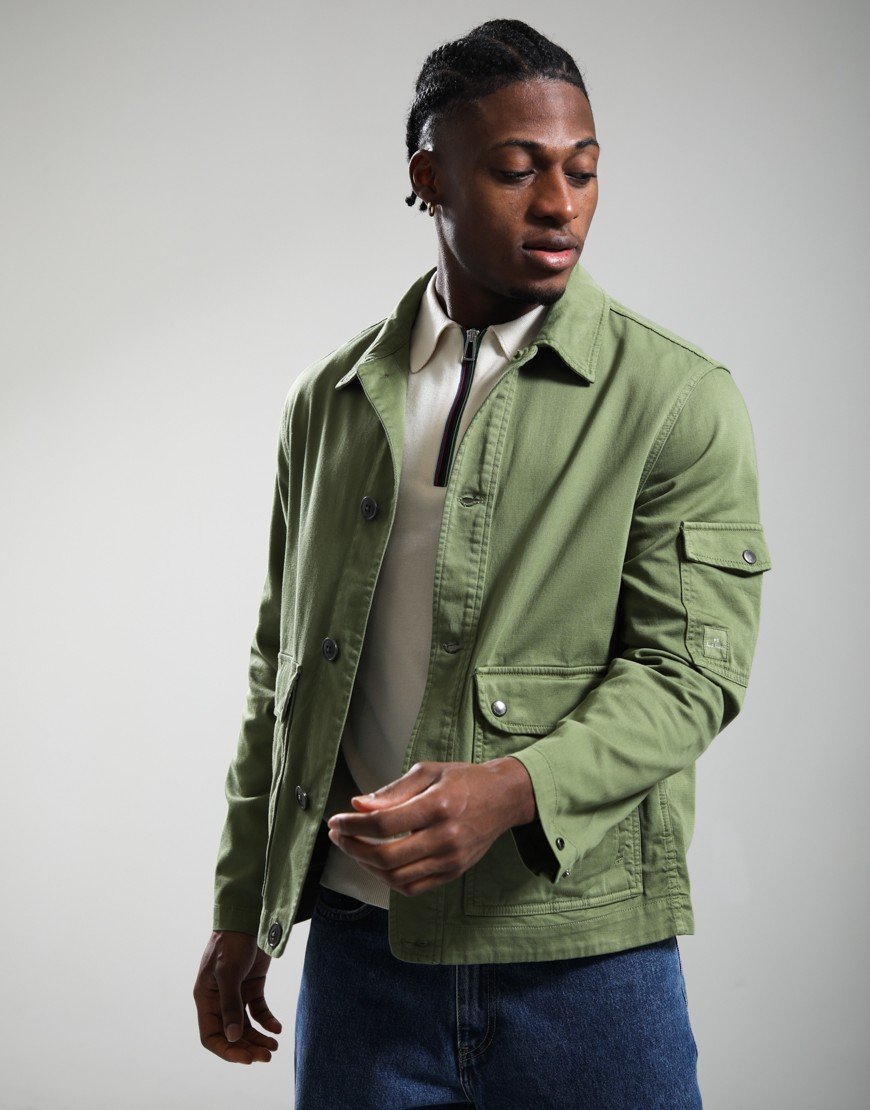 Paul Smith Shirt Jacket Olive Green