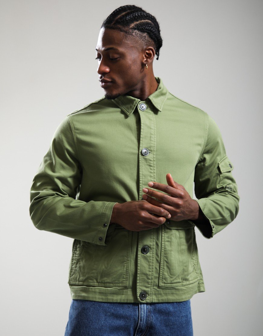 Paul Smith Shirt Jacket Olive Green