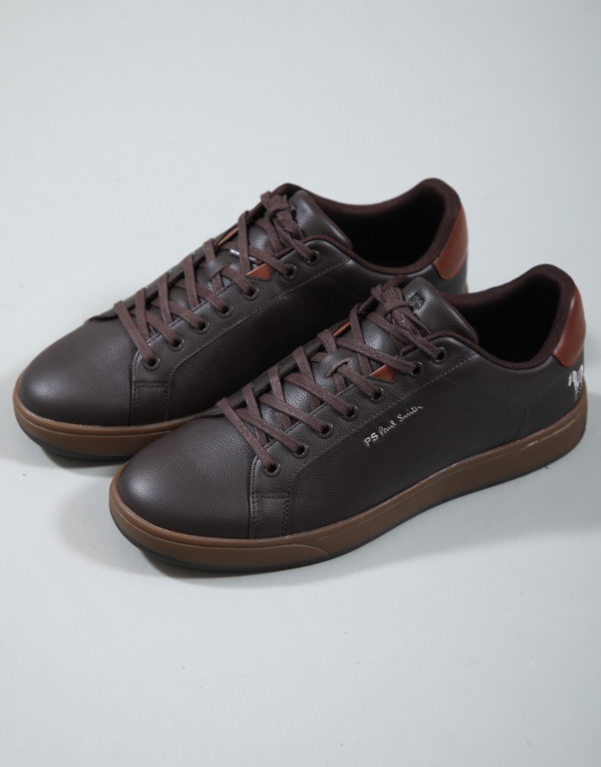 Paul Smith Albany Trainers Brown Tan Spoiler