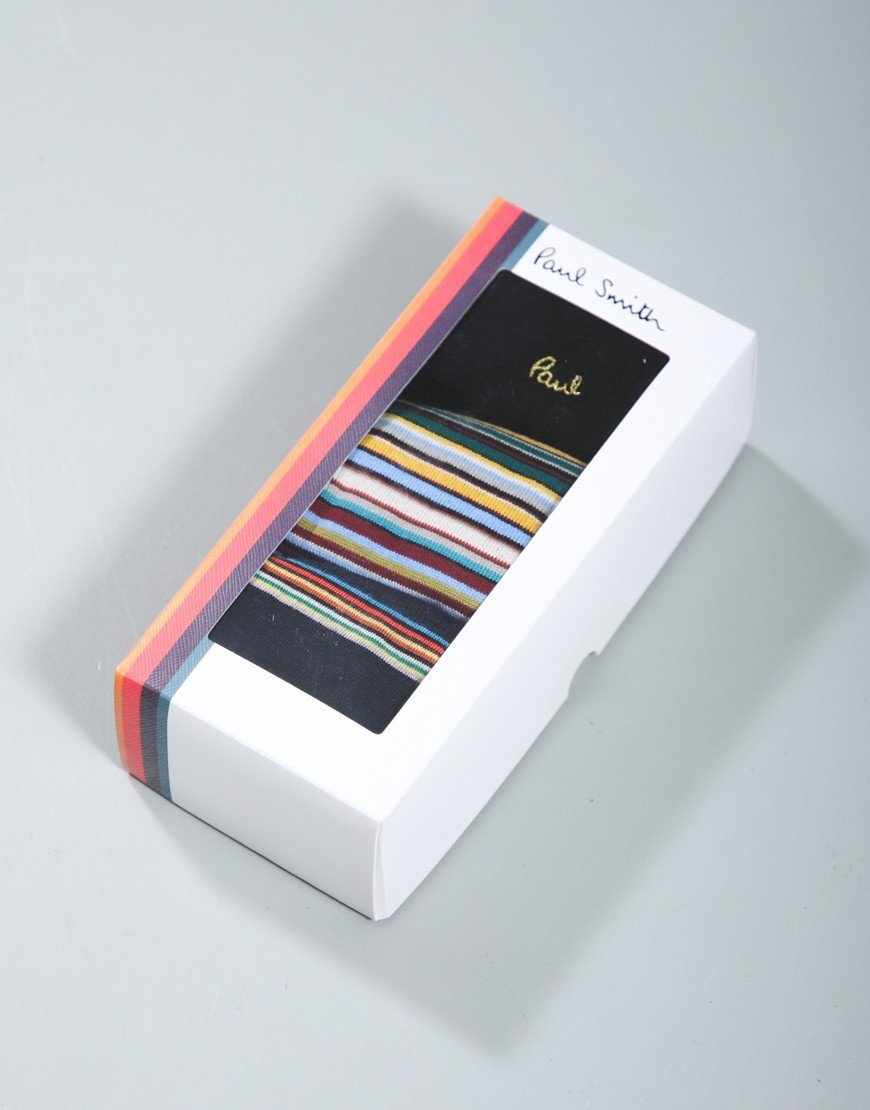 Paul Smith 3 Pack Gold Signature Socks 1A Mixed Plate